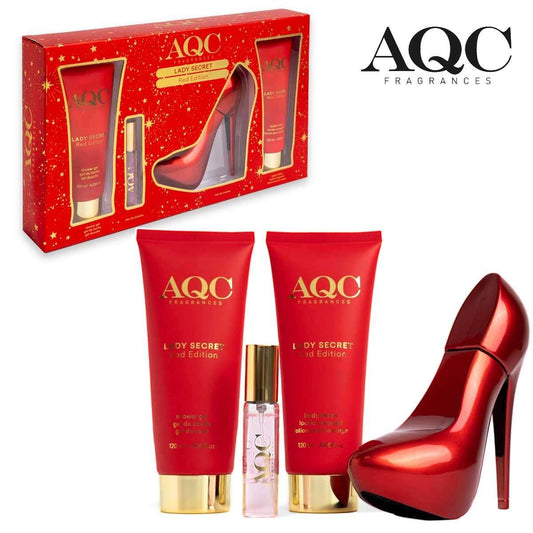 Aqc coffret fragrances lady secret red edition shoes